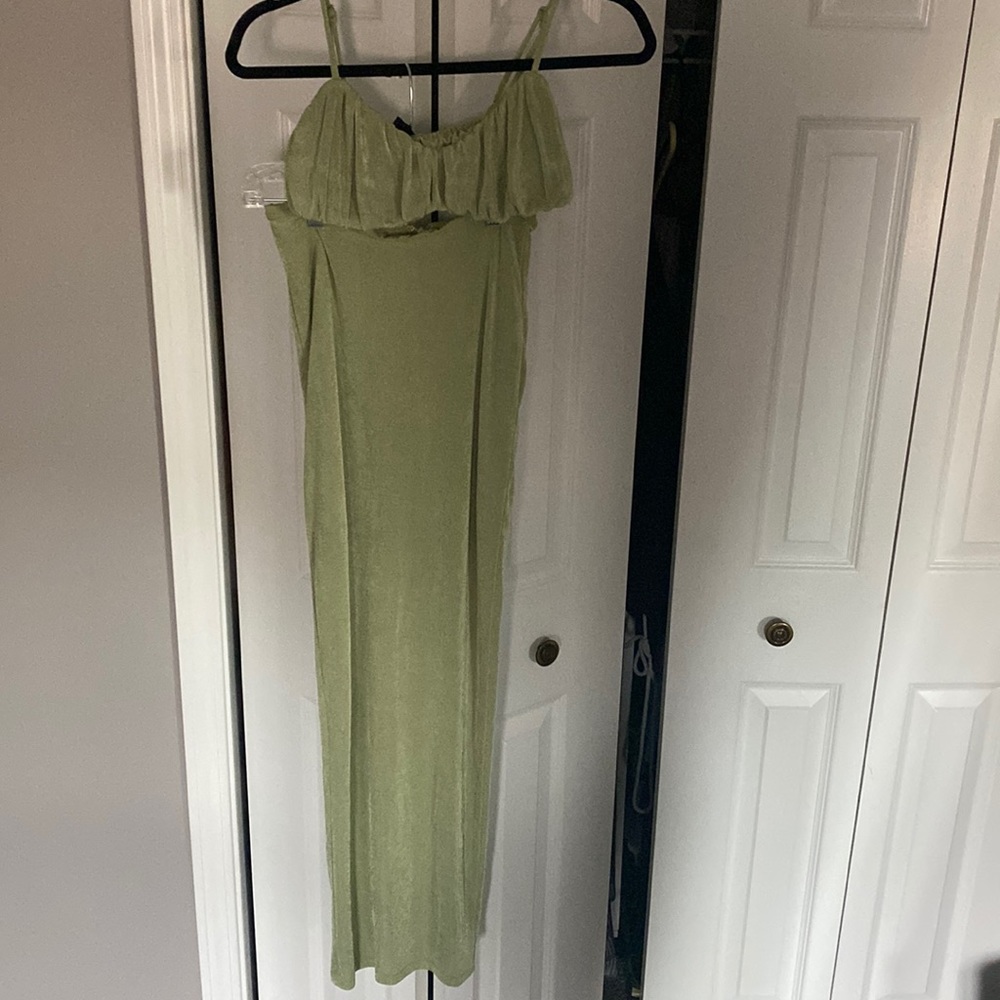 Size small white fox two piece